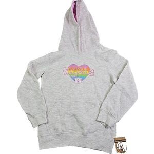 Auburn Tigers Hoodie Sweatshirt Youth Girls Medium 7/8 Gray Rivalry Threads New